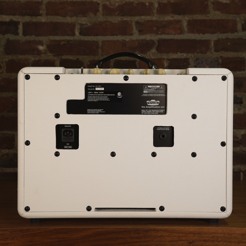 Vox AC10C1 Combo Amplifier, White Bronco Tolex - Used
