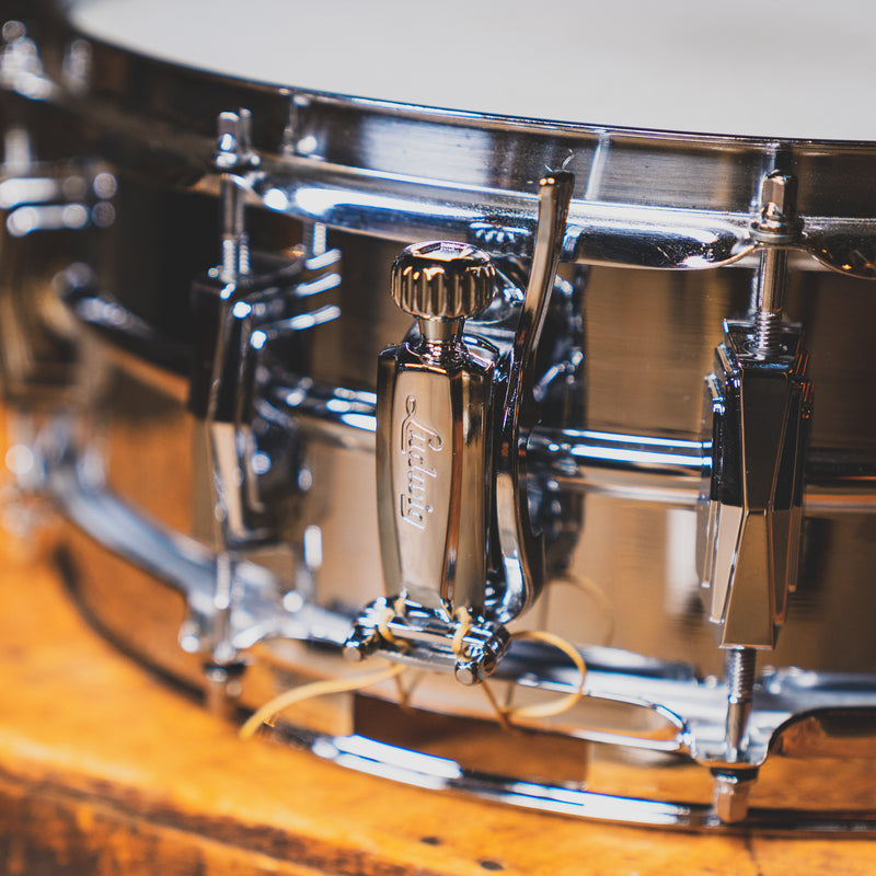 1966 Ludwig Supraphonic 14x5 Snare Drum w/ Gig Bag - Used