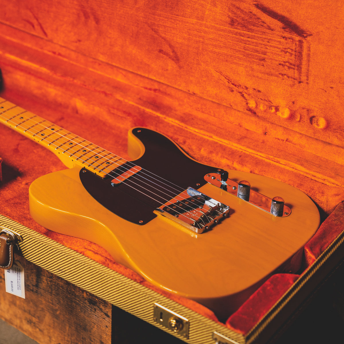 2012 Fender AVRI '52 Telecaster, Butterscotch Blonde w/ OHSC - Used