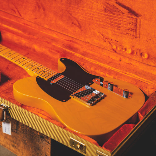 2012 Fender AVRI '52 Telecaster, Butterscotch Blonde w/ OHSC - Used