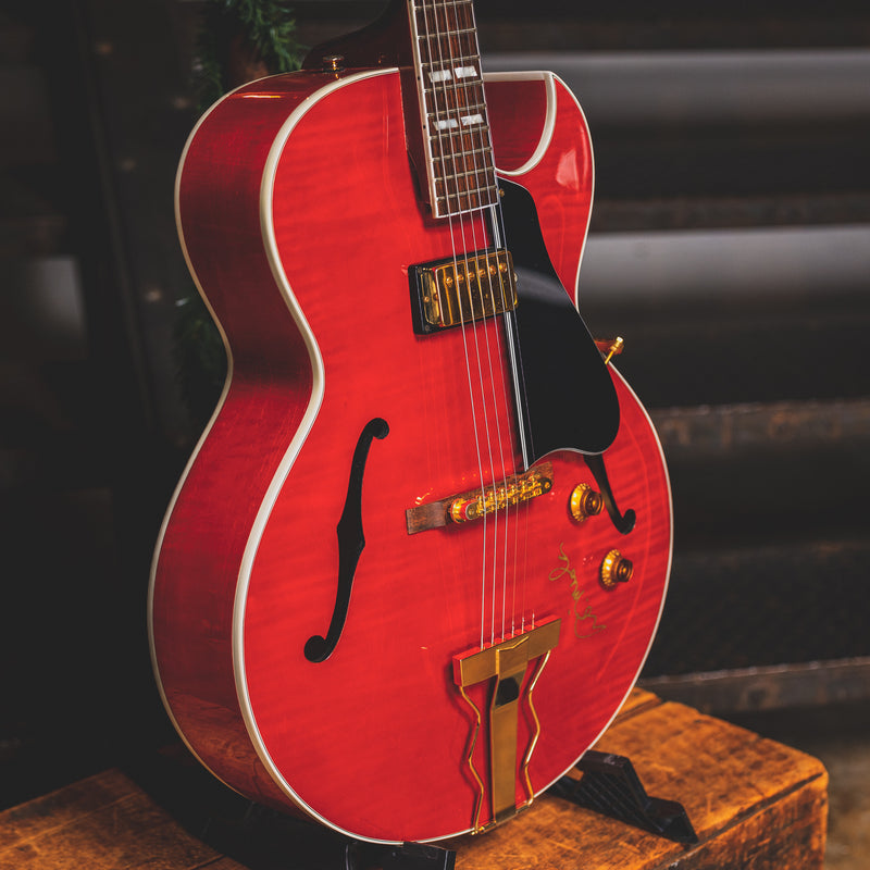1991 Gibson ES-165 Hollow Body, Autographed by Al Di Meola, Cherry w/OHSC - Used