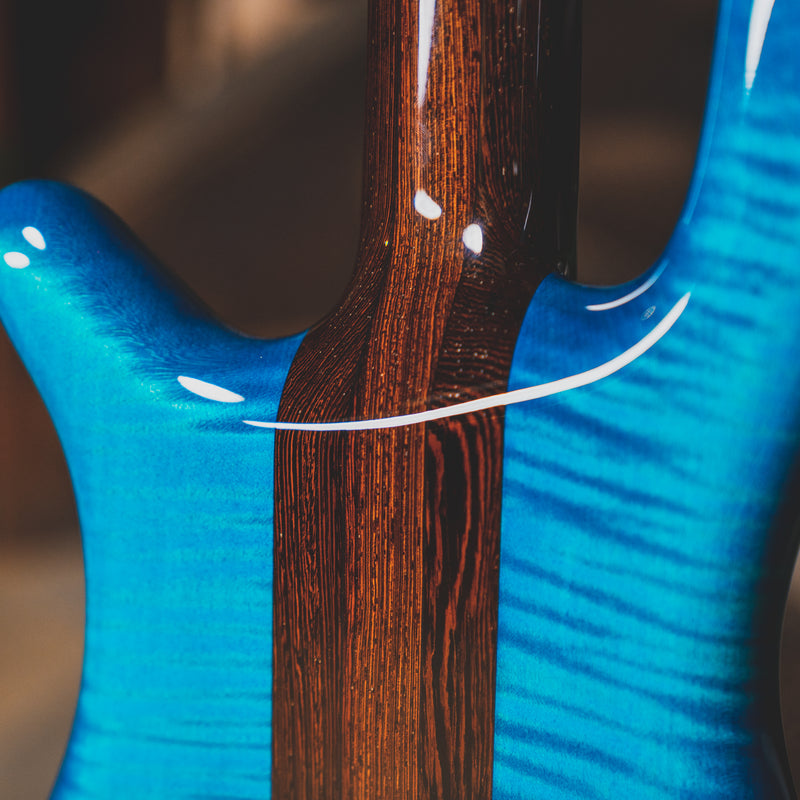 Warwick 2014 Streamer Stage 1 Bass Guitar, Turquoise Stain w/OHSC - Used