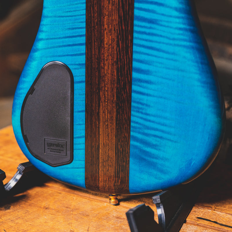 Warwick 2014 Streamer Stage 1 Bass Guitar, Turquoise Stain w/OHSC - Used