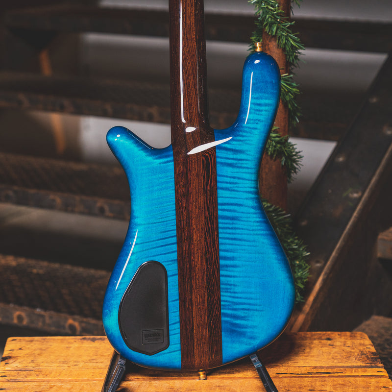 Warwick 2014 Streamer Stage 1 Bass Guitar, Turquoise Stain w/OHSC - Used