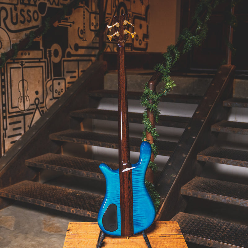 Warwick 2014 Streamer Stage 1 Bass Guitar, Turquoise Stain w/OHSC - Used