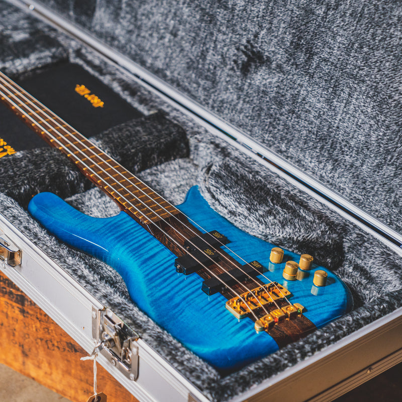 Warwick 2014 Streamer Stage 1 Bass Guitar, Turquoise Stain w/OHSC - Used