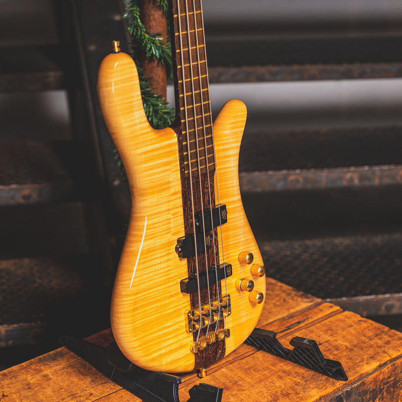2014 Warwick Streamer Stage 1 Bass Guitar, Natural w/OHSC - Used
