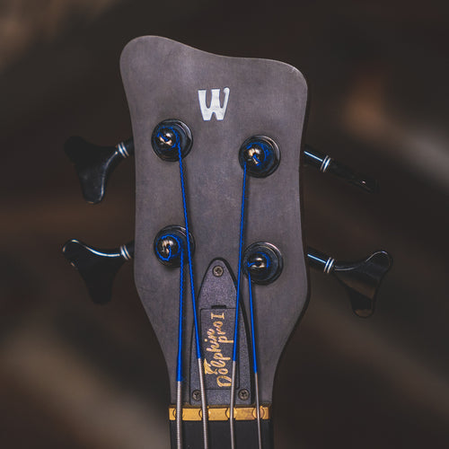 1998 Warwick Dolphin Pro 1 Ovangkol Fretless Bass Guitar with OHSC - Used