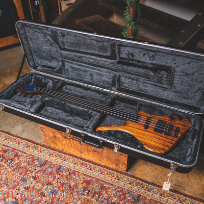 1998 Warwick Dolphin Pro 1 Ovangkol Fretless Bass Guitar with OHSC - Used