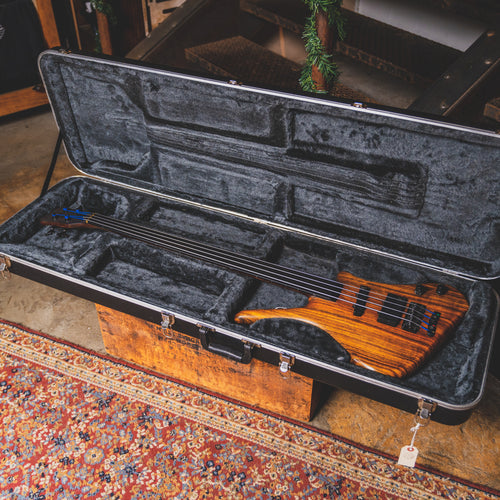 1998 Warwick Dolphin Pro 1 Ovangkol Fretless Bass Guitar with OHSC - Used