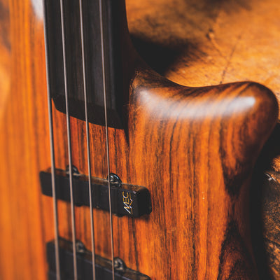 1998 Warwick Dolphin Pro 1 Ovangkol Fretless Bass Guitar with OHSC - Used