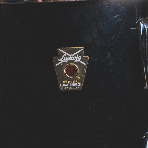 1980 Ludwig Chicago Badge Black Cortex1980 Ludwig Chicago Badge Black Cortex  