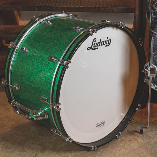 2010's Ludwig Legacy Maple Jellybean Drum Set - Used