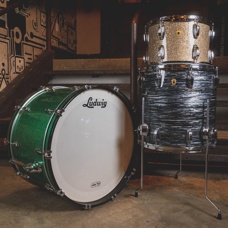 2010's Ludwig Legacy Maple Jellybean Drum Set - Used