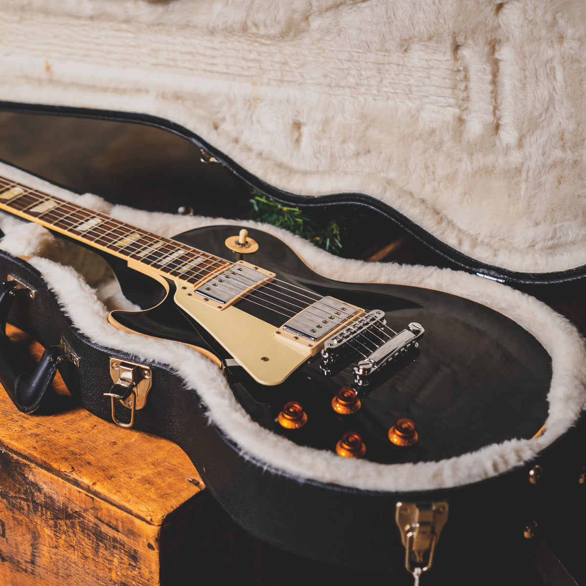 2012 Gibson Les Paul Standard Lefty, Ebony, w/OHSC - Used
