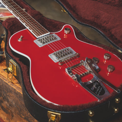 2018 Gretsch G6131T Players Edition Jet, Firebird Red with OHSC - Used