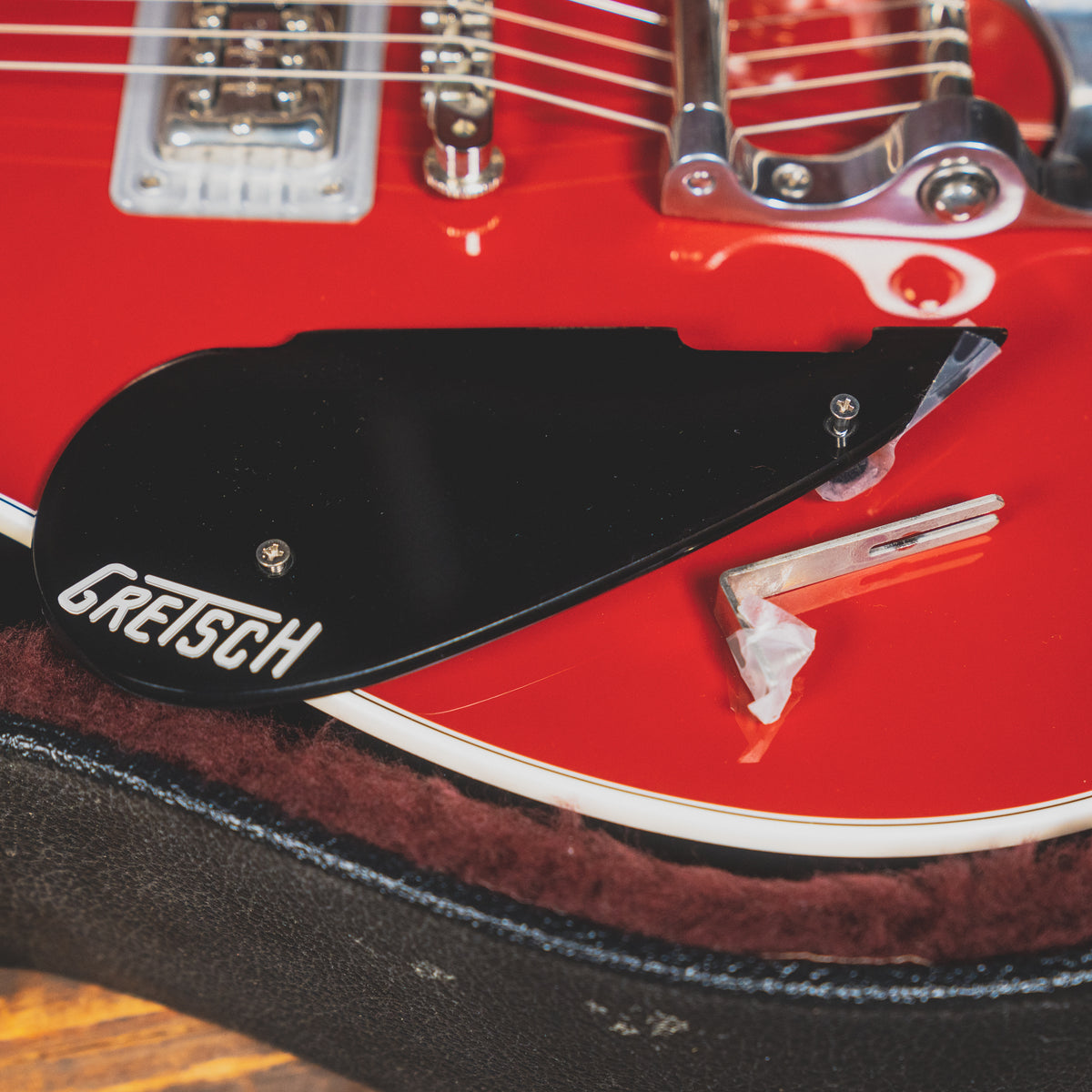 2018 Gretsch G6131T Players Edition Jet, Firebird Red with OHSC - Used