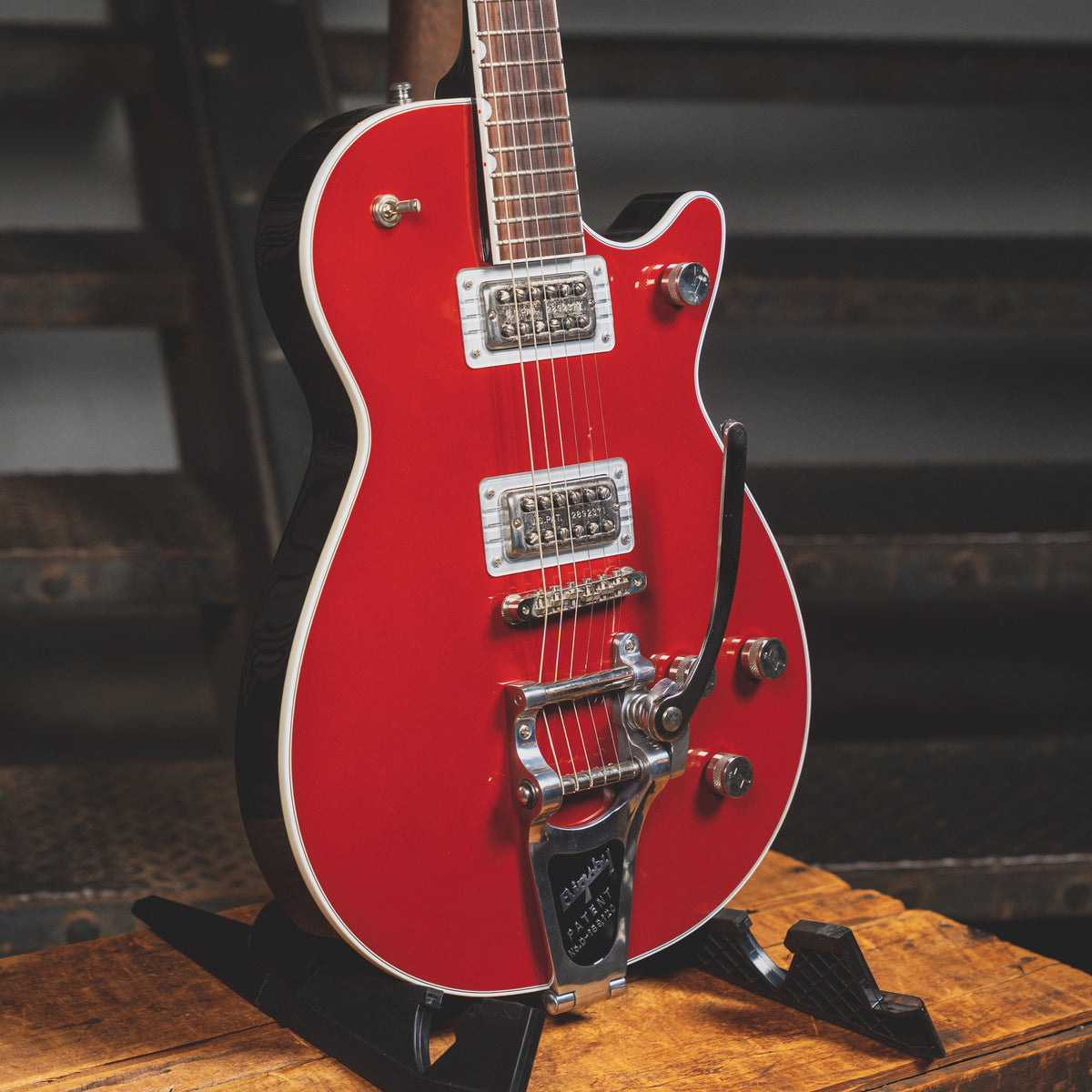 2018 Gretsch G6131T Players Edition Jet, Firebird Red with OHSC - Used