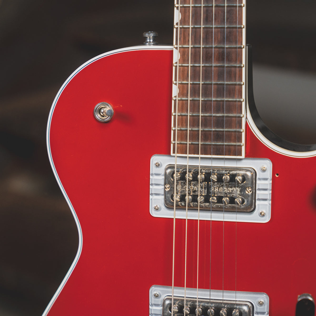 2018 Gretsch G6131T Players Edition Jet, Firebird Red with OHSC - Used