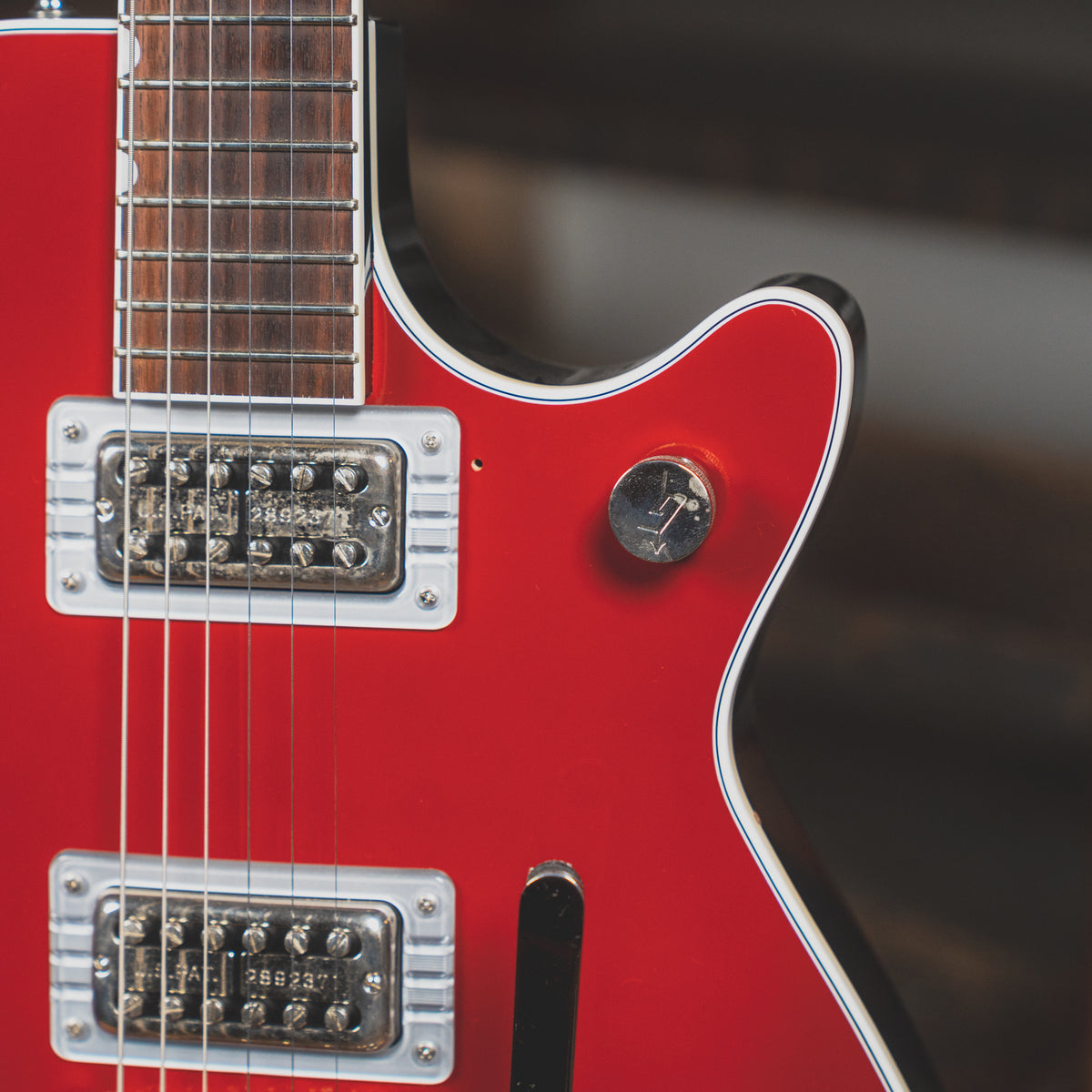 2018 Gretsch G6131T Players Edition Jet, Firebird Red with OHSC - Used