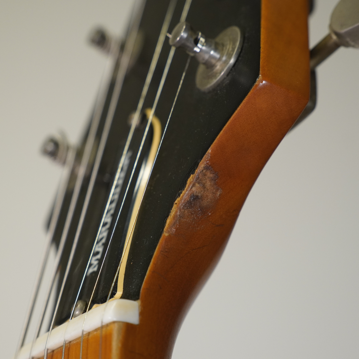 1980 Gibson Marauder Electric Guitar, Walnut With Bag - Used
