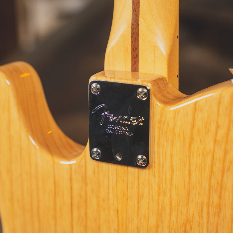2017 Fender American Professional Telecaster Electric Guitar, Natural with OHSC - Used