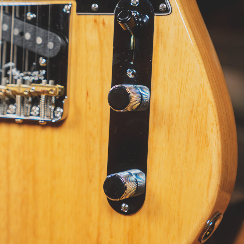 2017 Fender American Professional Telecaster Electric Guitar, Natural with OHSC - Used