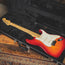 2013 Fender American Deluxe Stratocaster Electric Guitar, Sienna Burst with OHSC - Used
