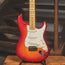 2013 Fender American Deluxe Stratocaster Electric Guitar, Sienna Burst with OHSC - Used