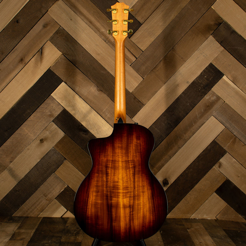 2022 Taylor 224CE-K DLX 200 Deluxe Series All Koa, Grand Auditorium Acoustic Guitar w/OHSC - Used