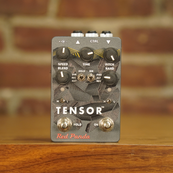 Red Panda Tensor Time Warp Effect Pedal With Box