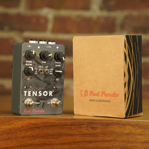 red panda effects pedals Red Panda Tensor Time Warp Effect Pedal With Box