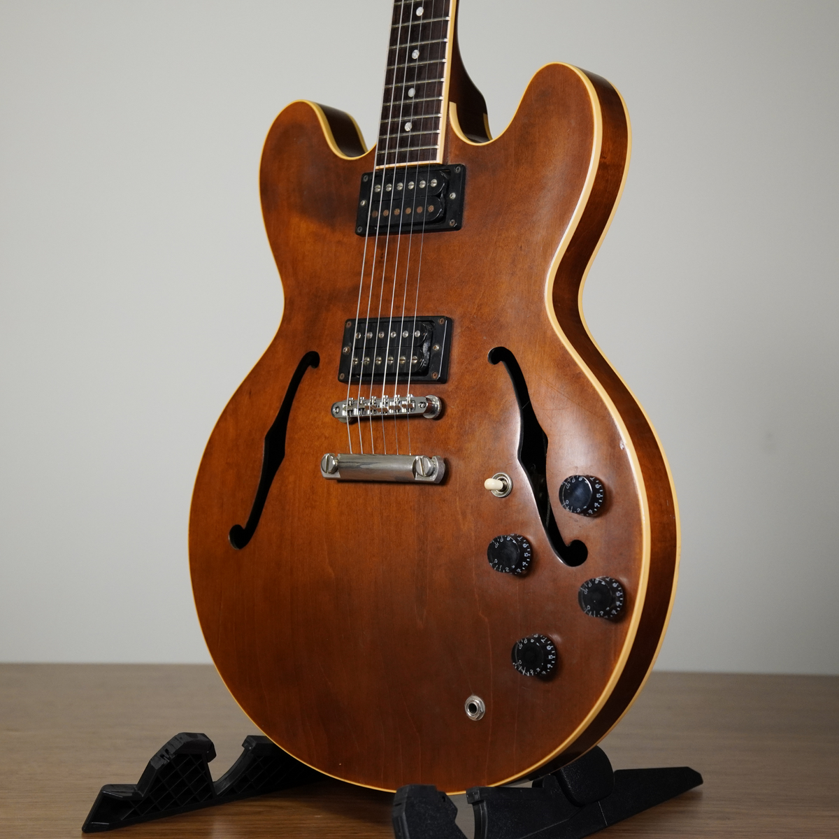 2002 Gibson ES-333 Electric Guitar, Worn Brown With Case - Used