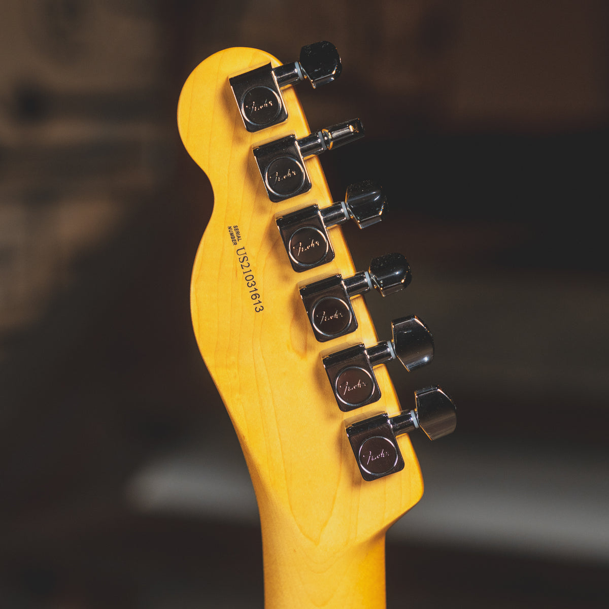 2022 Fender American Professional II Telecaster Electric Guitar, Dark Night with OHSC - Used