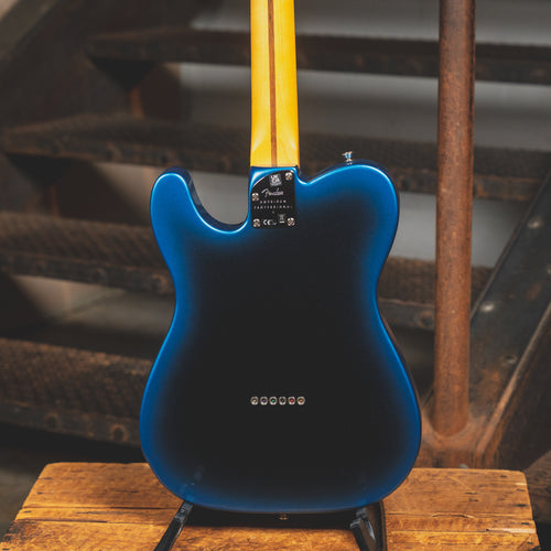 2022 Fender American Professional II Telecaster Electric Guitar, Dark Night with OHSC - Used