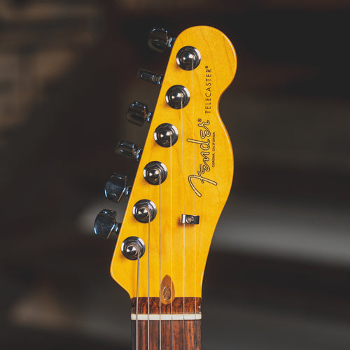 2022 Fender American Professional II Telecaster Electric Guitar, Dark Night with OHSC - Used