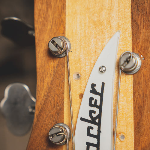 1969 Rickenbacker 4001 Bass Guitar, Mapleglo with OHSC - Used