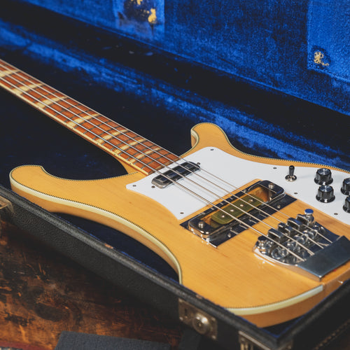 1969 Rickenbacker 4001 Bass Guitar, Mapleglo with OHSC - Used