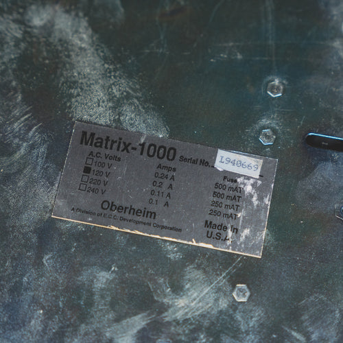 Oberheim Matrix 1000 Rack Mount Synthesizer - Used