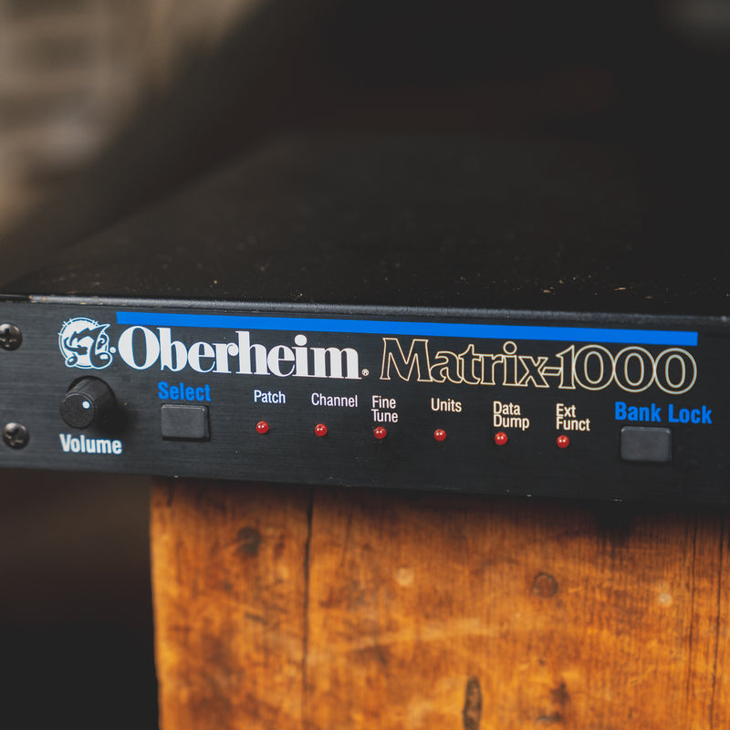 Oberheim Rack Oberheim Matrix 1000 Rack Mount Synthesizer - Used