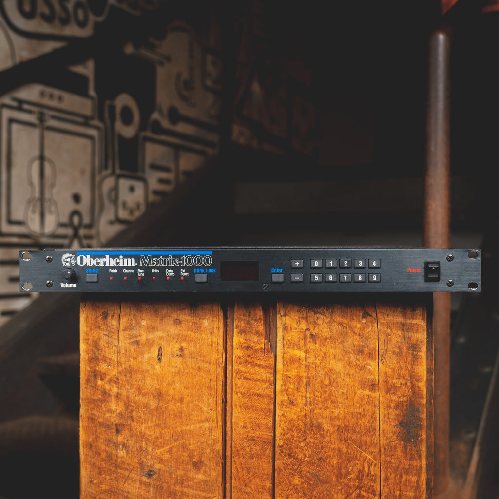 Oberheim Rack Oberheim Matrix 1000 Rack Mount Synthesizer - Used