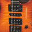 Steinberger 2002 GM7TA Electric Guitar, Red Flame With OHSC and Gig Bag - Used