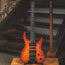 Steinberger 2002 GM7TA Electric Guitar, Red Flame With OHSC and Gig Bag - Used