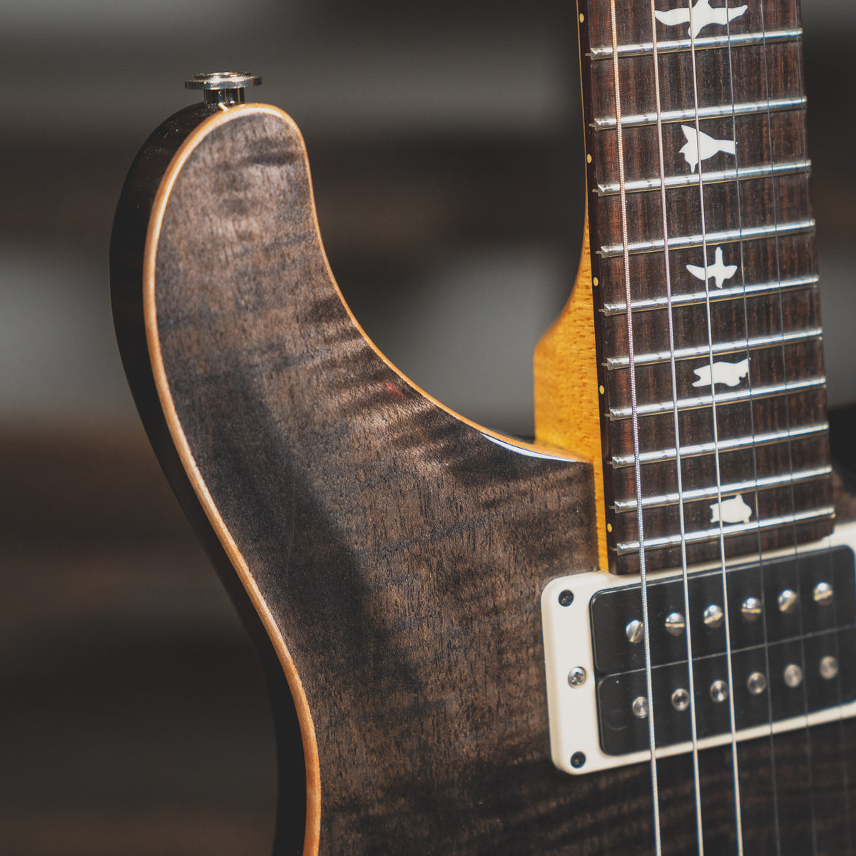 2017 PRS CE24 Electric Guitar, Smoke Burst with OGB - Used