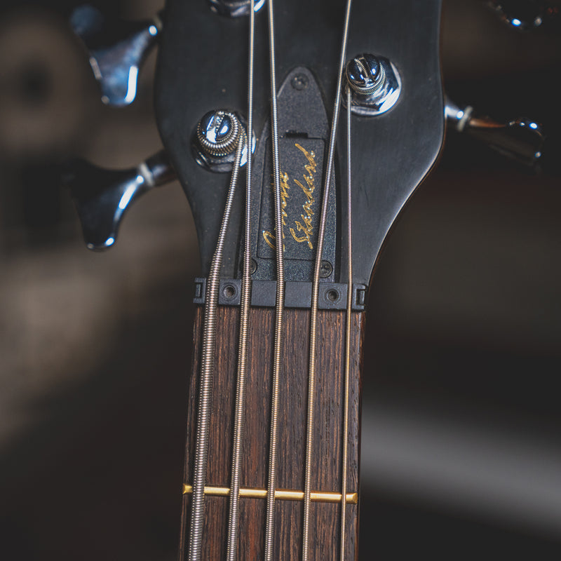 Warwick 2004 Corvette Standard 5 String Bass Guitar, Natural With OHSC