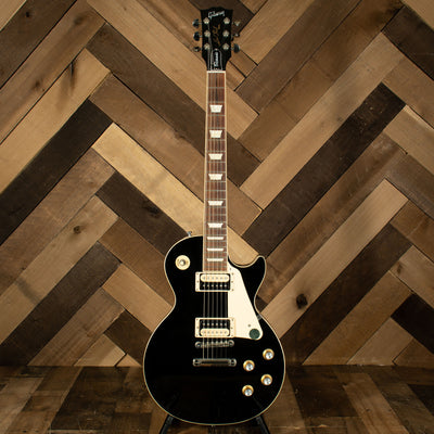 2022 Gibson Les Paul Classic Electric Guitar, Ebony with OHSC - Used