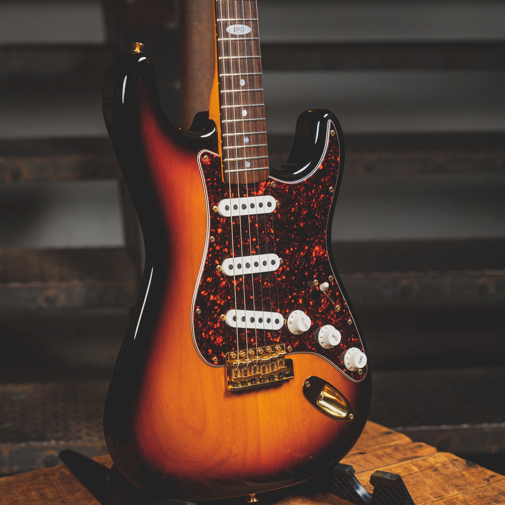 1997 Fender Collectors Choice 97 Stratocaster Electric Guitar Sunbur