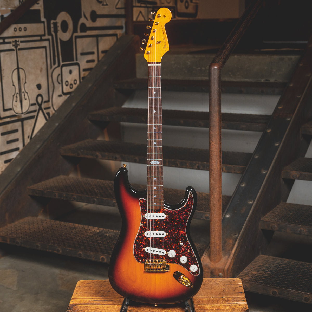 1997 Fender Collectors Choice '97 Stratocaster Electric Guitar, Sunburst w/OHSC - Used