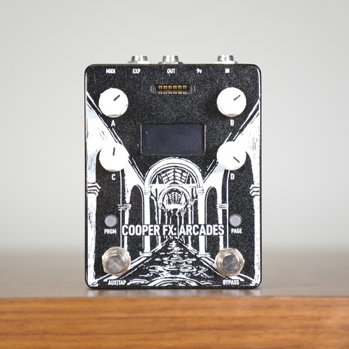 Cooper FX Arcades Multi Effects Console Effect Pedal With 3 Cards