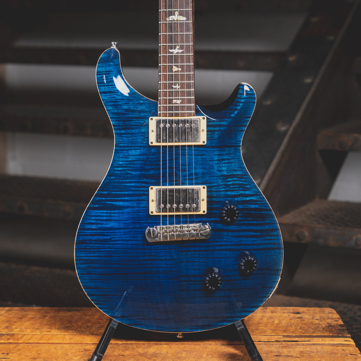 PRS 1998 Custom 22 Electric Guitar, Whale Blue With OHSC - Used